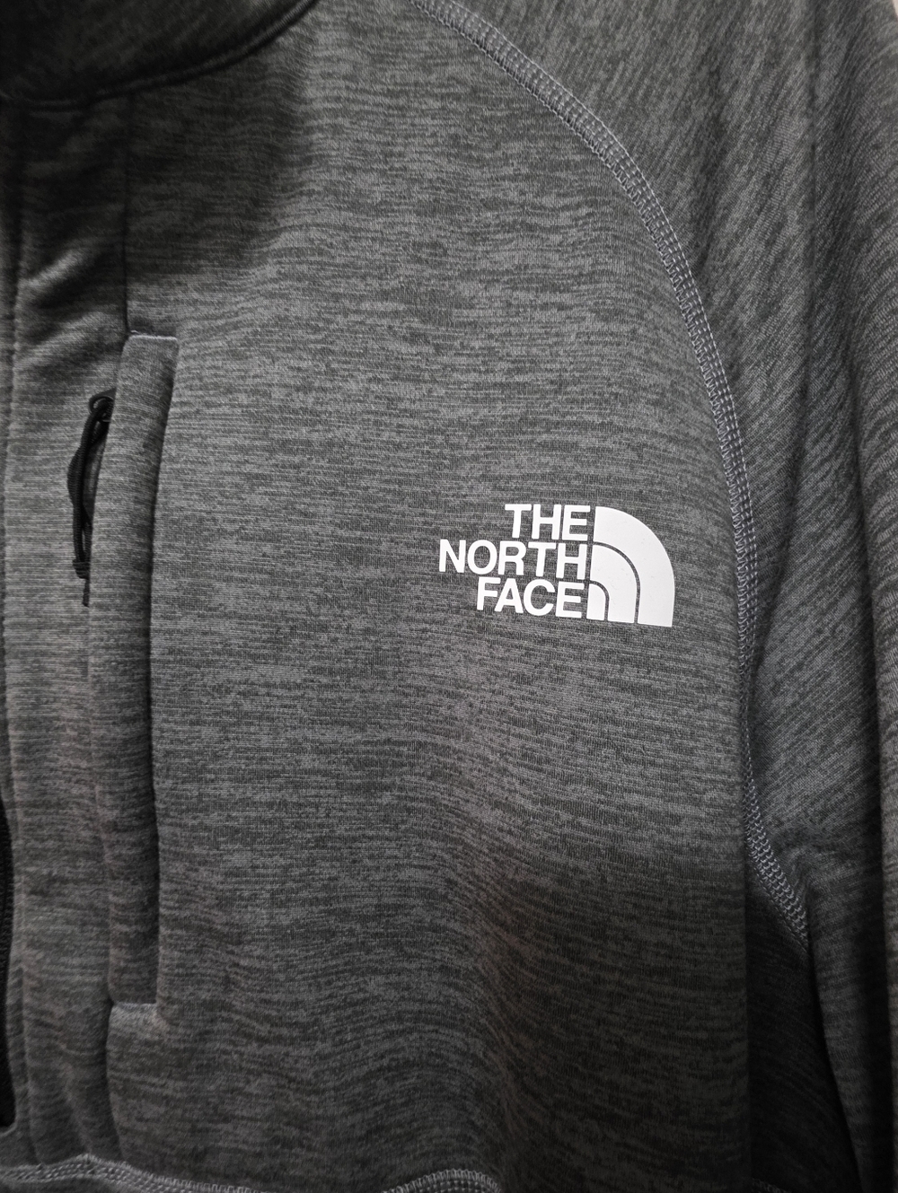 The North Face Canyonlands 1/2 Zip Fleece pullover jacket Size XL Gray - Picture 2 of 9